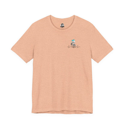 50% Anxiety 50% Coffee Tee, Funny Graphic T-Shirt, Unisex Casual Wear, Gift for Coffee Lovers, Anxiety Awareness Shirt