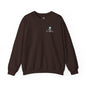 Unisex Fleece Crewneck 50% anxiety 50% coffee