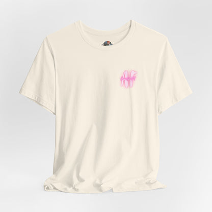 Undercaffeinated Pink Photo Tee BB