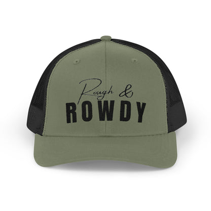 Rough & Rowdy Snapback Trucker Cap | Unisex Hat for Outdoor Adventures, Gifts for Him/Her, Casual Style, Perfect for Festivals, [...]