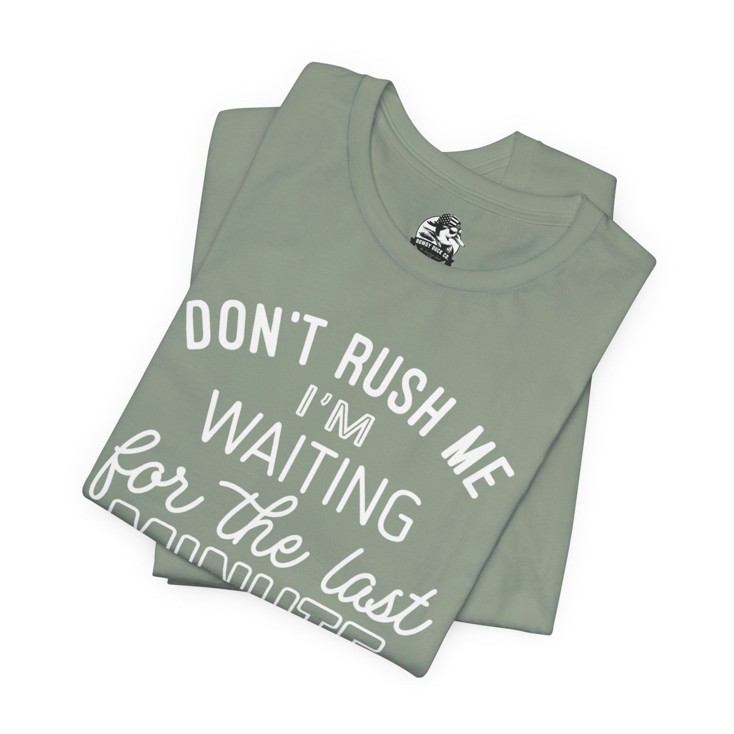 Funny Last Minute Tee, Unisex Humor Shirt, Perfect Gift for Students, Casual Wear, Birthday Apparel, Relaxed Fit