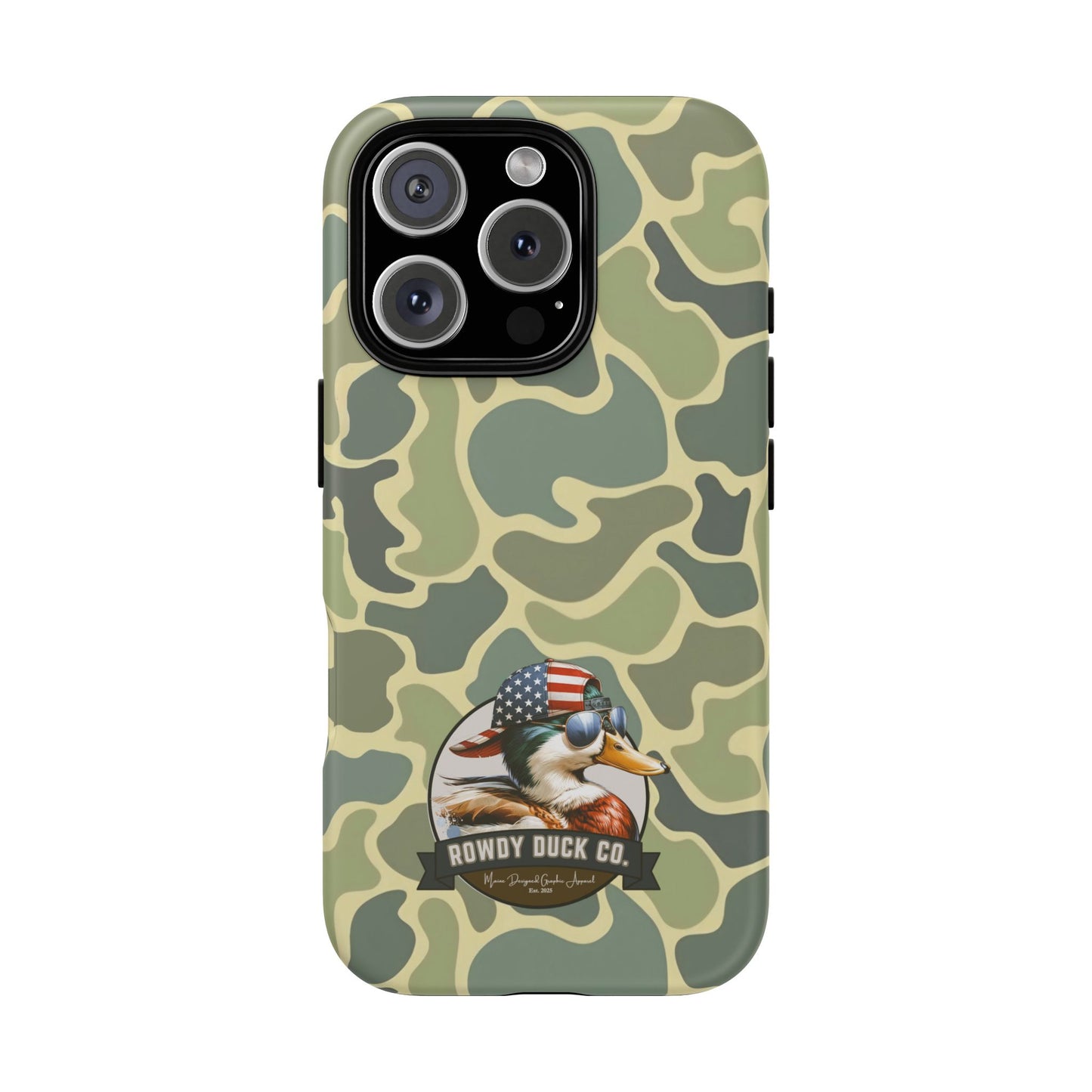 Old School Camouflage Phone Case - The Rowdy Duck Case