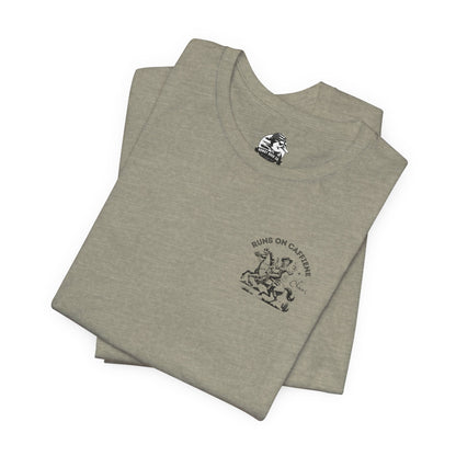 Women's Graphic Tee " Drink Some Coffee and Handle Your Shit"
