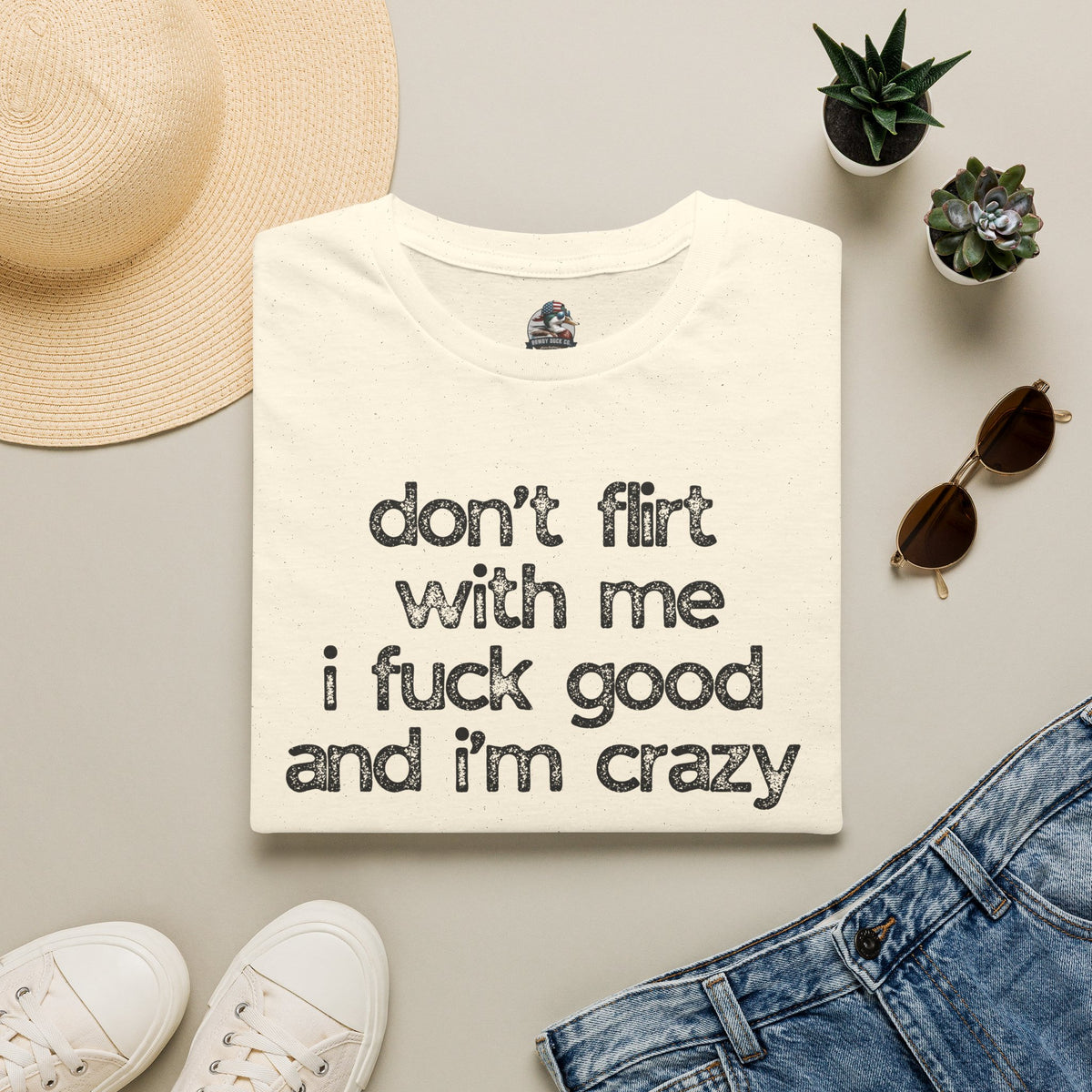 I f*CK GOOD & I'M CRAZY Graphic Tee