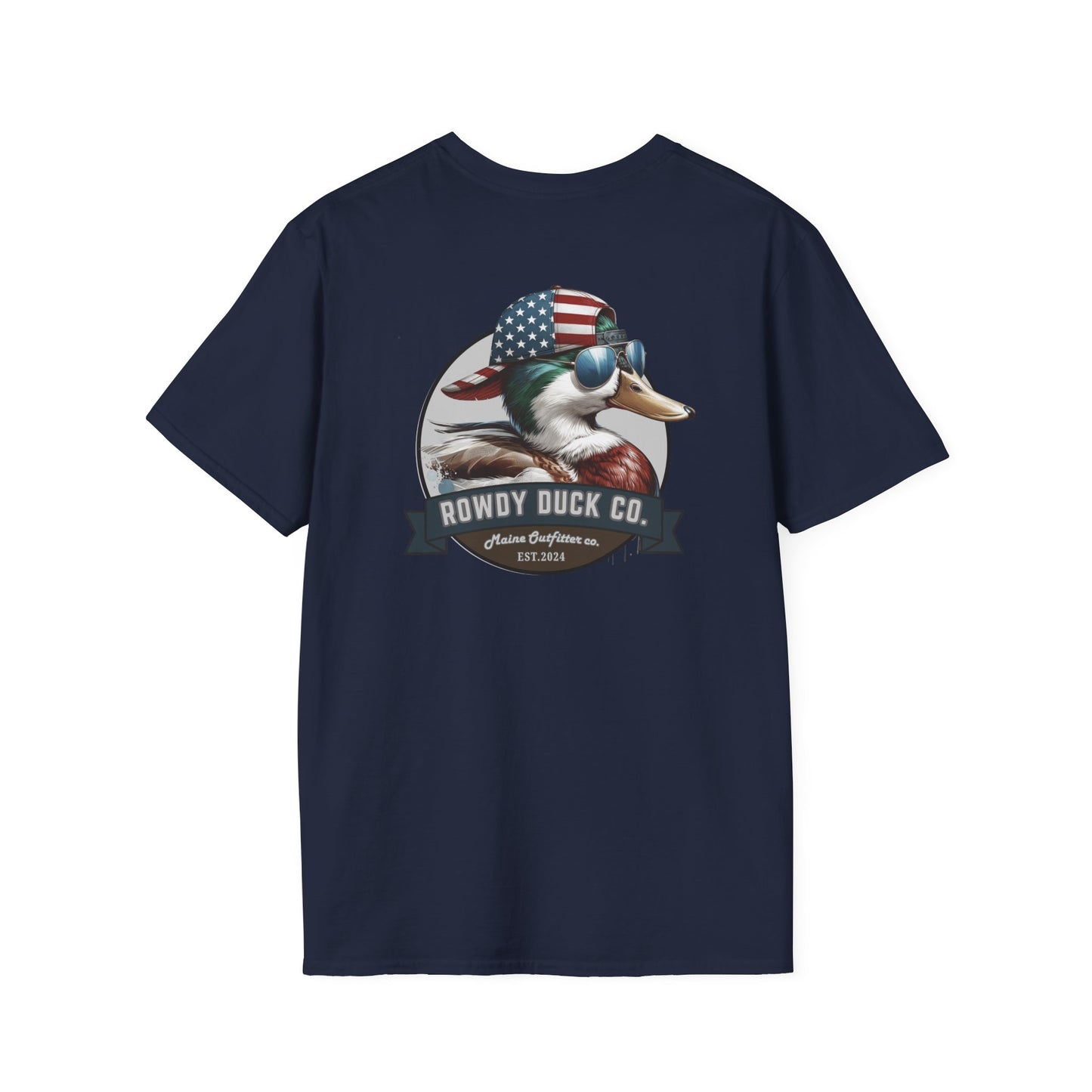 The Rowdy Duck Co. - Patriotic Duck Graphic T-Shirt