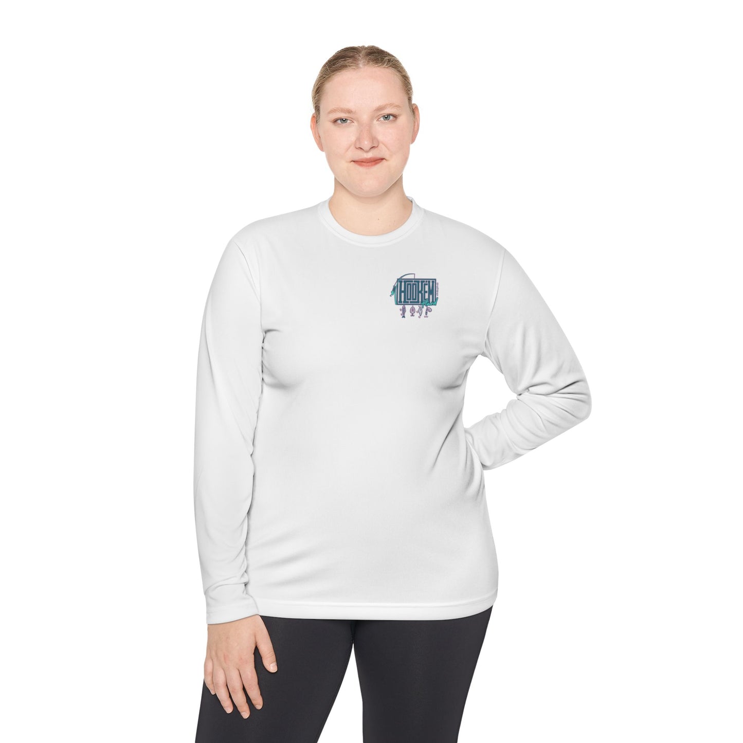 Hook 'em hard Performance Moisture wicking Long sleeve