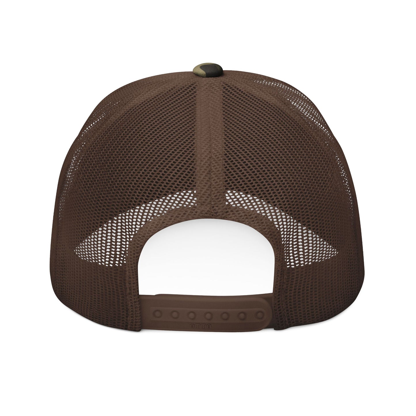 Camouflage Embroidered Trucker Hat, Outdoor Cap, Men's Fashion, Hunting Gear, Casual Wear