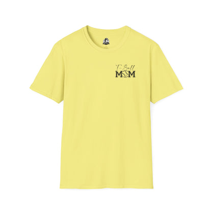 T-ball Mom Unisex Softstyle T-Shirt - Perfect for Game Days!