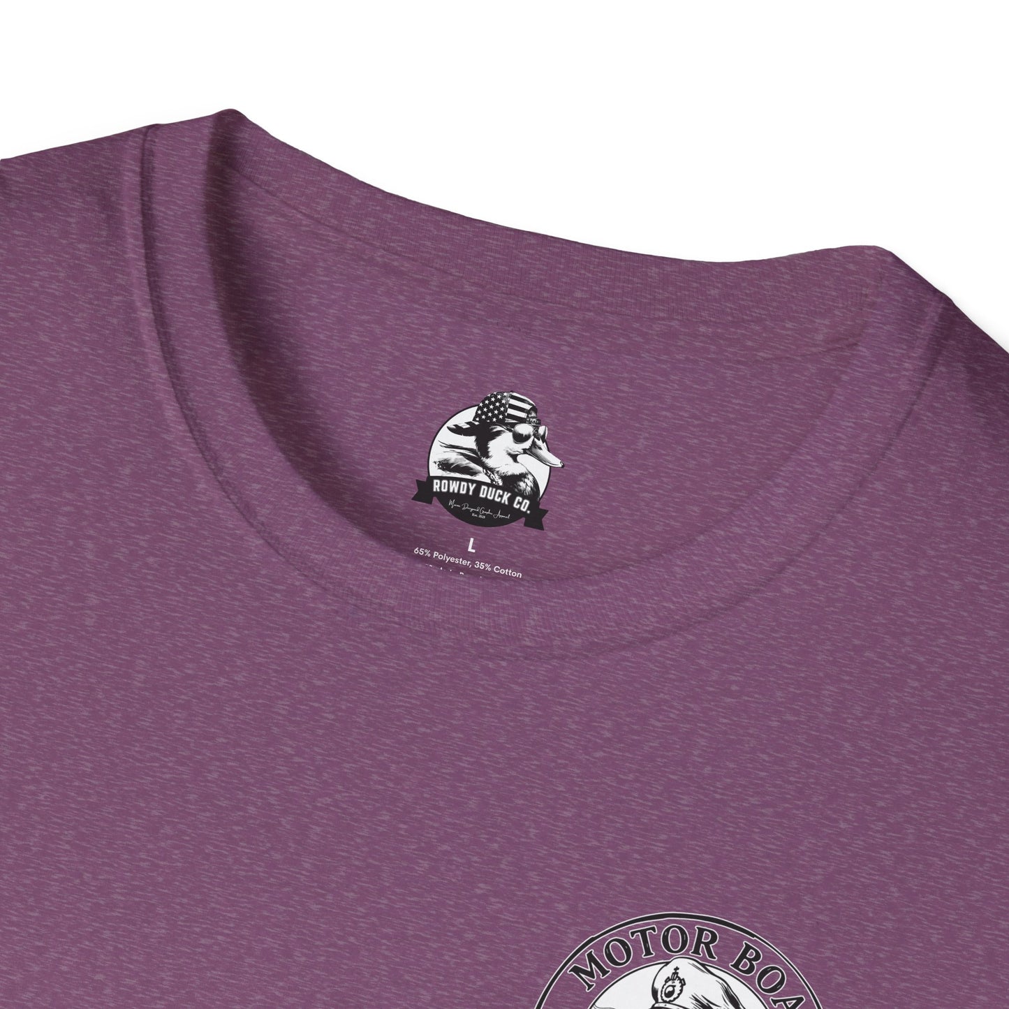 Motor Boat Captain Unisex Softstyle T-Shirt - Nautical Adventure Tee
