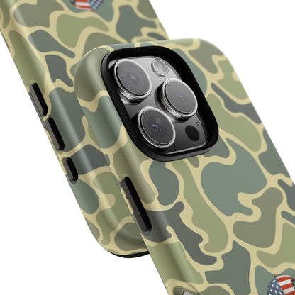 Old School Camouflage Phone Case - The Rowdy Duck Case