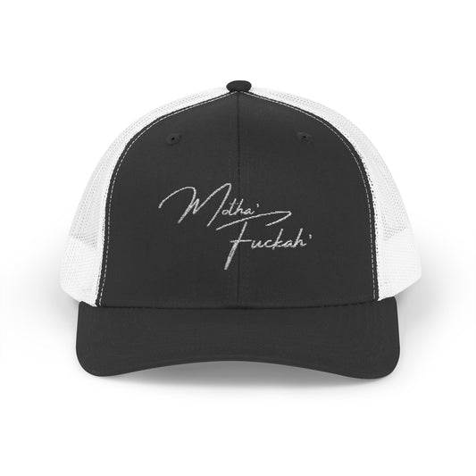 Snapback Trucker Cap- "Motha' Fuckah',"