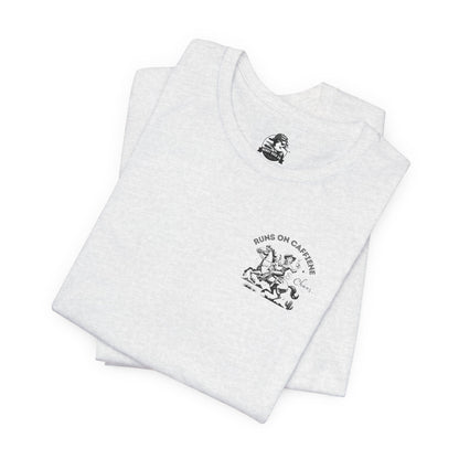 Caffeine and Chaos - Handle Your Shit Graphic Cowgirl Tee