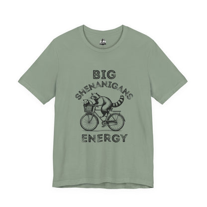 Big Shenanigans Energy Unisex Tee - Fun Graphic T-Shirt for Animal Lovers