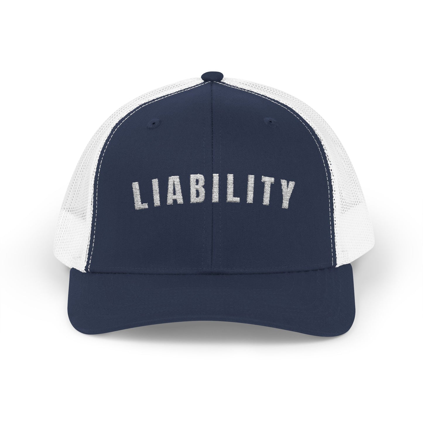 Liability Snapback Trucker Cap
