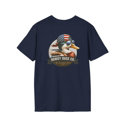 Rowdy Duck Co. Patriotic Duck Graphic T-Shirt