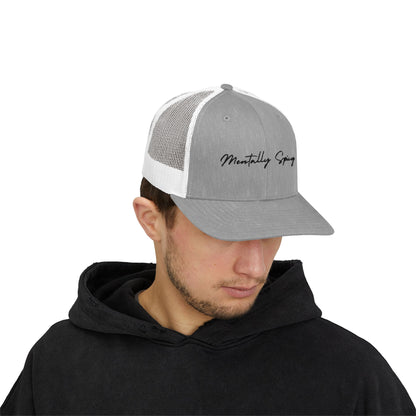 Snapback Trucker Cap with 'Mentally Spicy' Design, Adjustable Hat for Outdoor Fun, Summer Accessory, Gift Idea for Friends, [...]