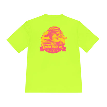 The Rowdy Duck Co. -Summer Moisture Wicking Graphic Tee