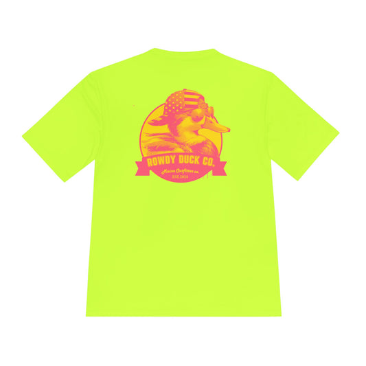 The Rowdy Duck Co. -Summer Moisture Wicking Graphic Tee