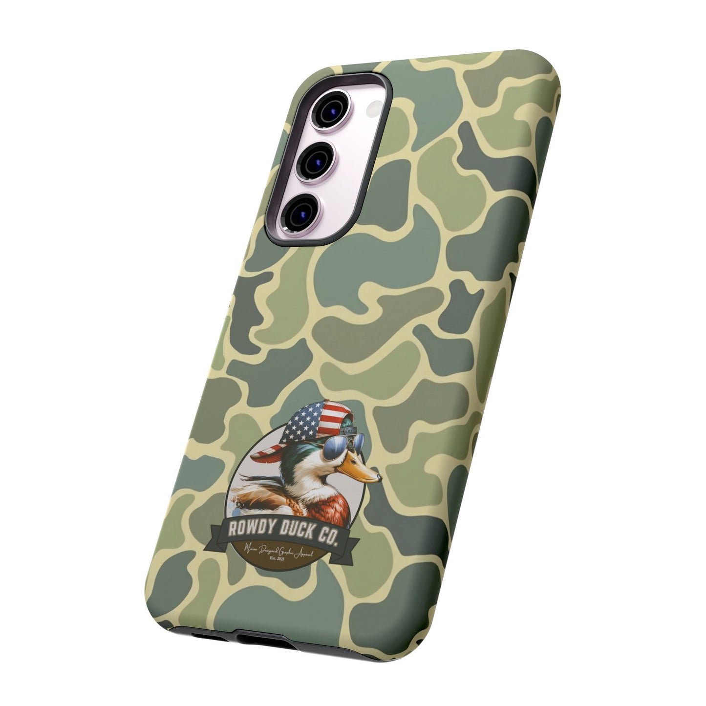 Old School Camouflage Phone Case - The Rowdy Duck Case