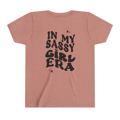 Trendy Youth Tee - "In My Sassy Girl Era" - Perfect for Casual Outings, Gifts, Birthdays, Summer Fun, Youth Fashion