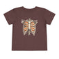 Toddler Pumpkin Skeleton Tee