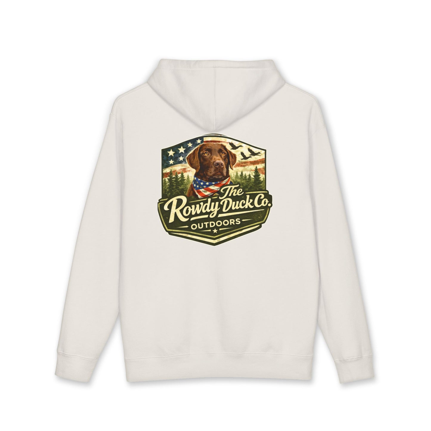 The Rowdy Duck Co. American Dog Outdoors Hoodie