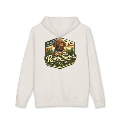 The Rowdy Duck Co. American Dog Outdoors Hoodie