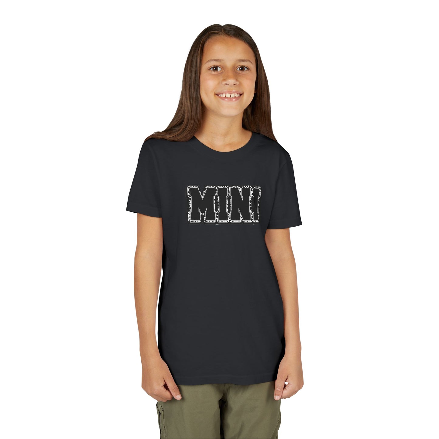 Mini Youth Short Sleeve Tee, Kids Casual Shirt, Birthday Gift, Toddler Fashion, Playful Summer Wear, Mini Graphic Tee
