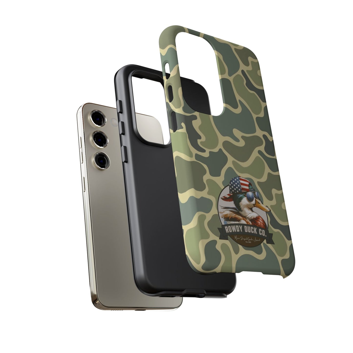 Old School Camouflage Phone Case - The Rowdy Duck Case
