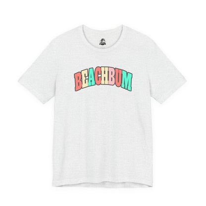 Beach Bum Unisex Tee, Summer Vibes Shirt, Casual Wear, Beach Party Top, Gift for Travel Lovers, Relaxed Summer Attire