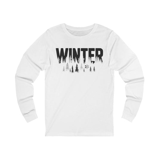 Rustic Winter Long Sleeve Tees