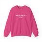 Custom Embroidered Mama Cursive Fleece Crewneck