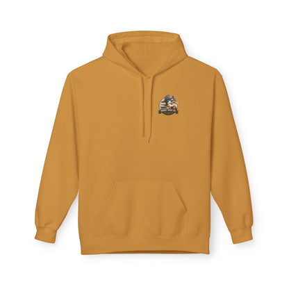Patriotic Duck Hoodie, Fun Casual Wear for Outdoors, Gift for Animal Lovers, Unique Hoodie for Holidays, Comfy Everyday Style