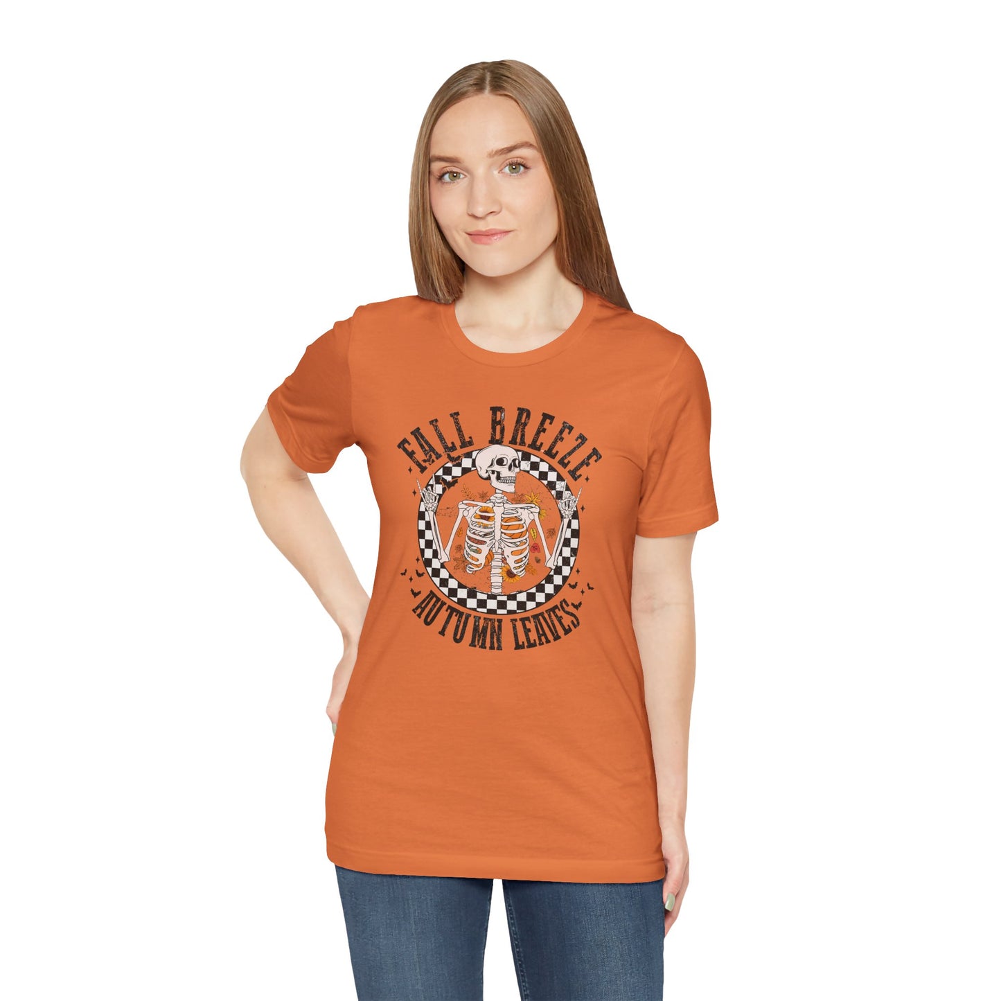 Fall Breeze Autumn Leaves Tee, Unisex T-Shirt