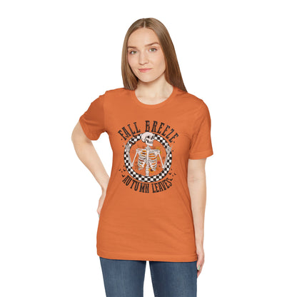 Fall Breeze Autumn Leaves Tee, Unisex T-Shirt