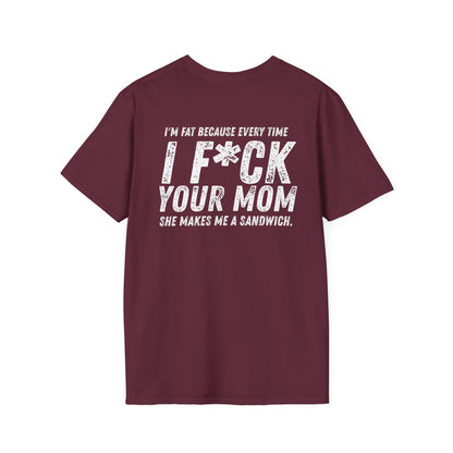 Funny Graphic Tees, Unisex Softstyle T-Shirt, Humorous Gift, Casual Wear, Party Shirt, Quirky Fashion
