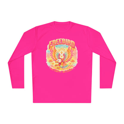 Free-bird summer moisture wicking Long Sleeve Tee