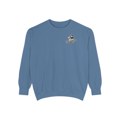 Duck Wrangler Unisex Sweatshirt - Cozy and Vibrant Garment-Dyed Crewneck