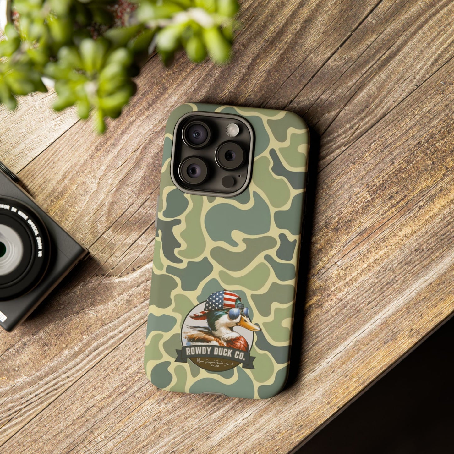 Old School Camouflage Phone Case - The Rowdy Duck Case