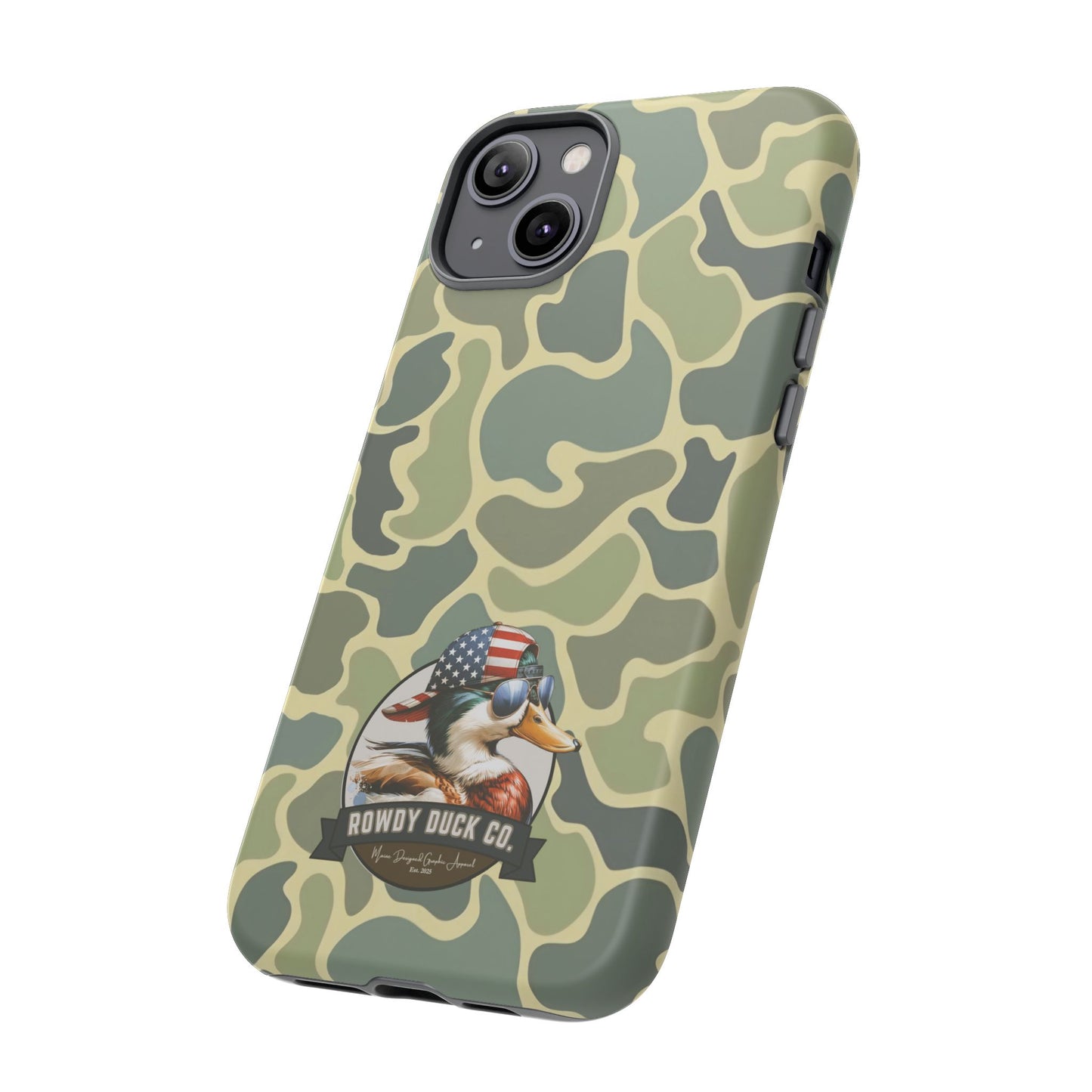 Old School Camouflage Phone Case - The Rowdy Duck Case