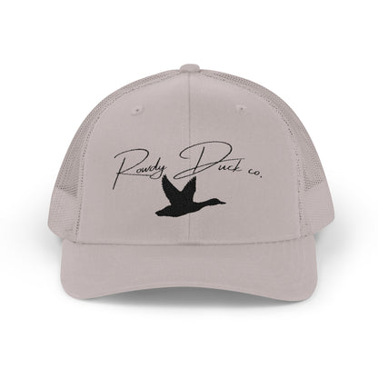 Rustic Duck Co Snapback Trucker Cap | Outdoor Hat, Fishing Gift, Vintage Style Cap, Nature Lover Apparel, Unisex Headwear