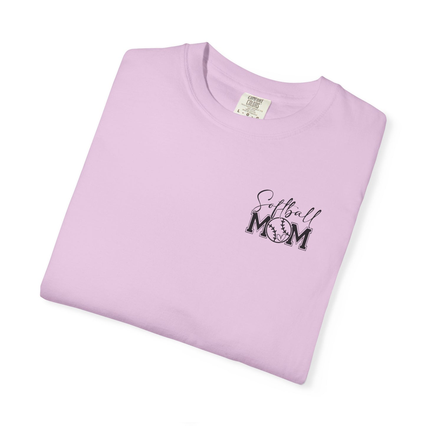 Softball Mom Unisex Garment-Dyed T-Shirt