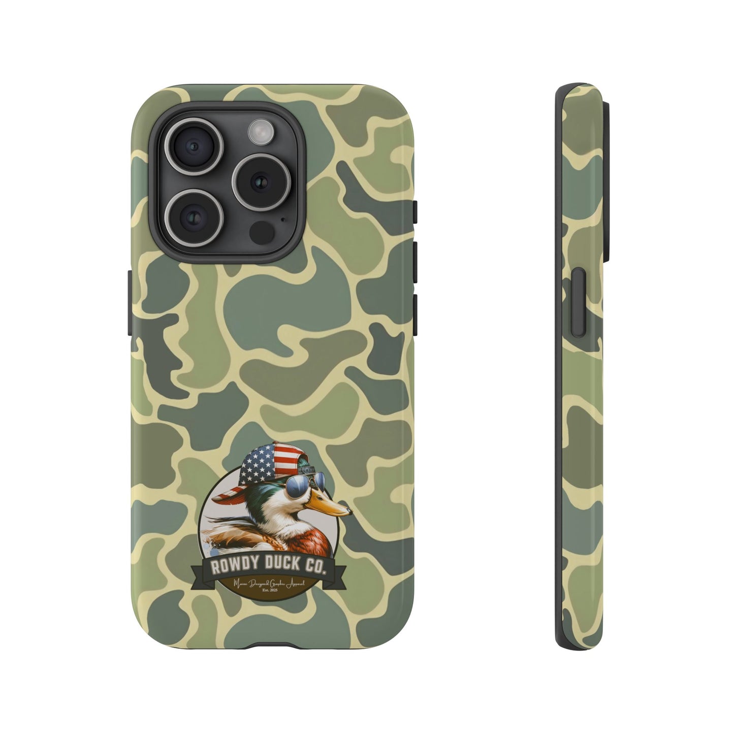 Old School Camouflage Phone Case - The Rowdy Duck Case