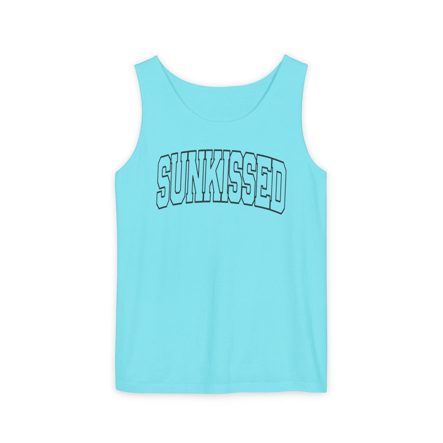Sunkissed Unisex Garment-Dyed Tank Top - Perfect for Summer Vibes & Beach Days