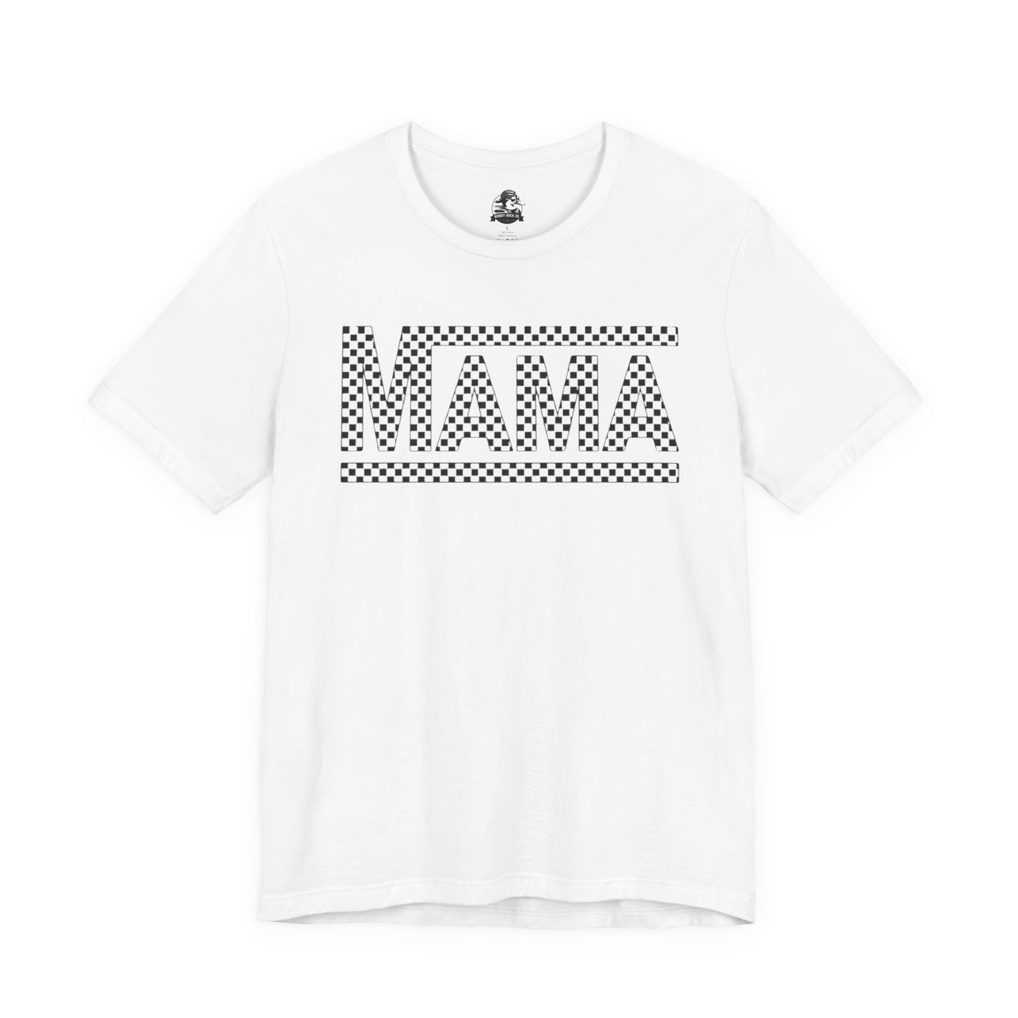 Racing Checkered Flag MAMA Women's TEE