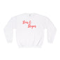 Stars & Stripes Unisex Crewneck Sweatshirt - Cozy Apparel for Casual Days, Gift for Independence Day, Summer BBQs, Fun Gatherings