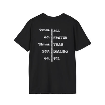 Patriotic Graphic Tee for Gun Enthusiasts, Cool T-Shirt for Military Families, Unique Gift for Father's Day, Casual Everyday Wear, [...]