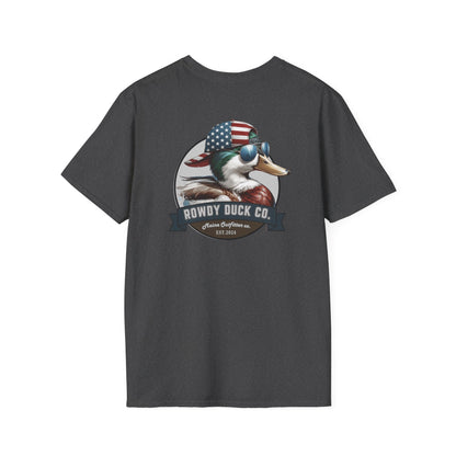 The Rowdy Duck Co. - Patriotic Duck Graphic T-Shirt