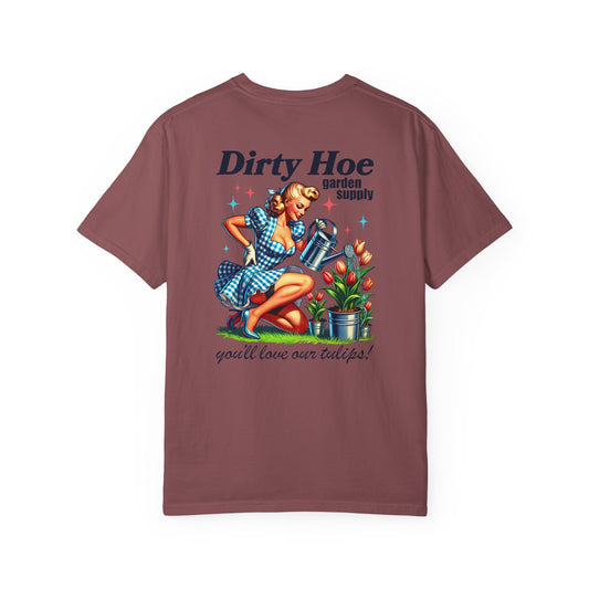Funny Gardening Tee - 'Dirty Hoe Garden Supply' Unisex T-Shirt