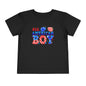 All American Boy Toddler Tee, Kids Patriotic Shirt, July 4th Outfit, Toddler Summer T-Shirt, USA Pride Apparel